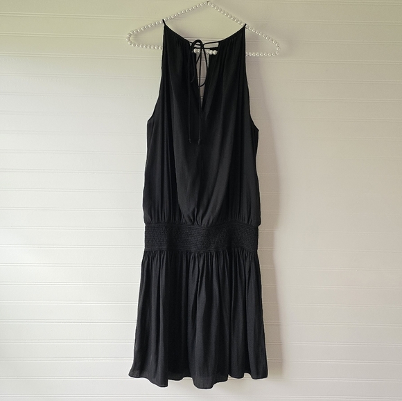 Ramy Brook Paris Sleeveless Mini Sun Dress Black Small Sundress - Picture 4 of 12